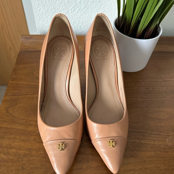 Tory burch nude penelope pumps 5.5 women - Picture 3 of 5
